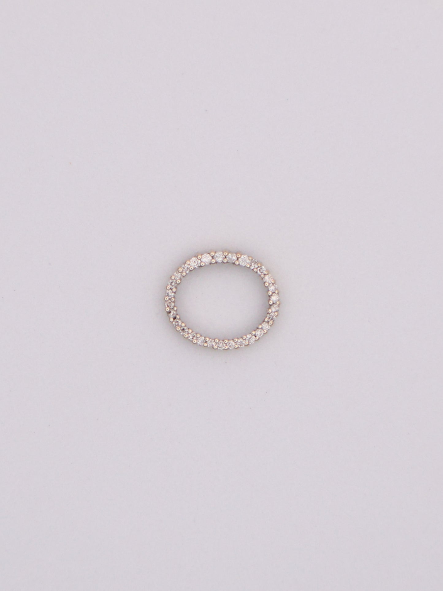 14k Gold Oval Diamond Pendant