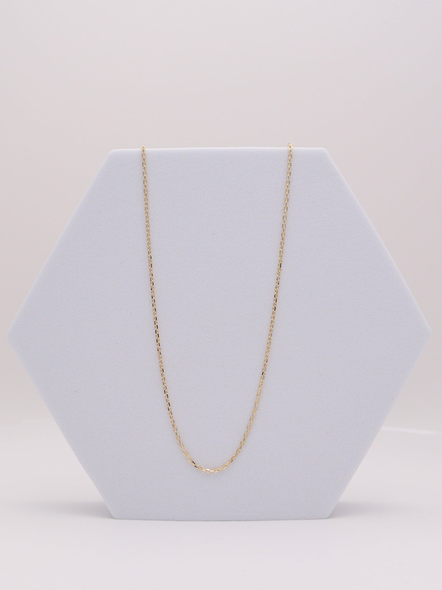 14k Gold Cable Chain 19.5in