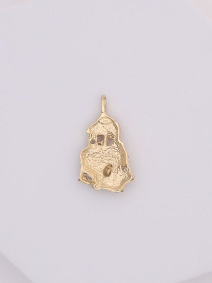 14k Gold Nugget Pendant