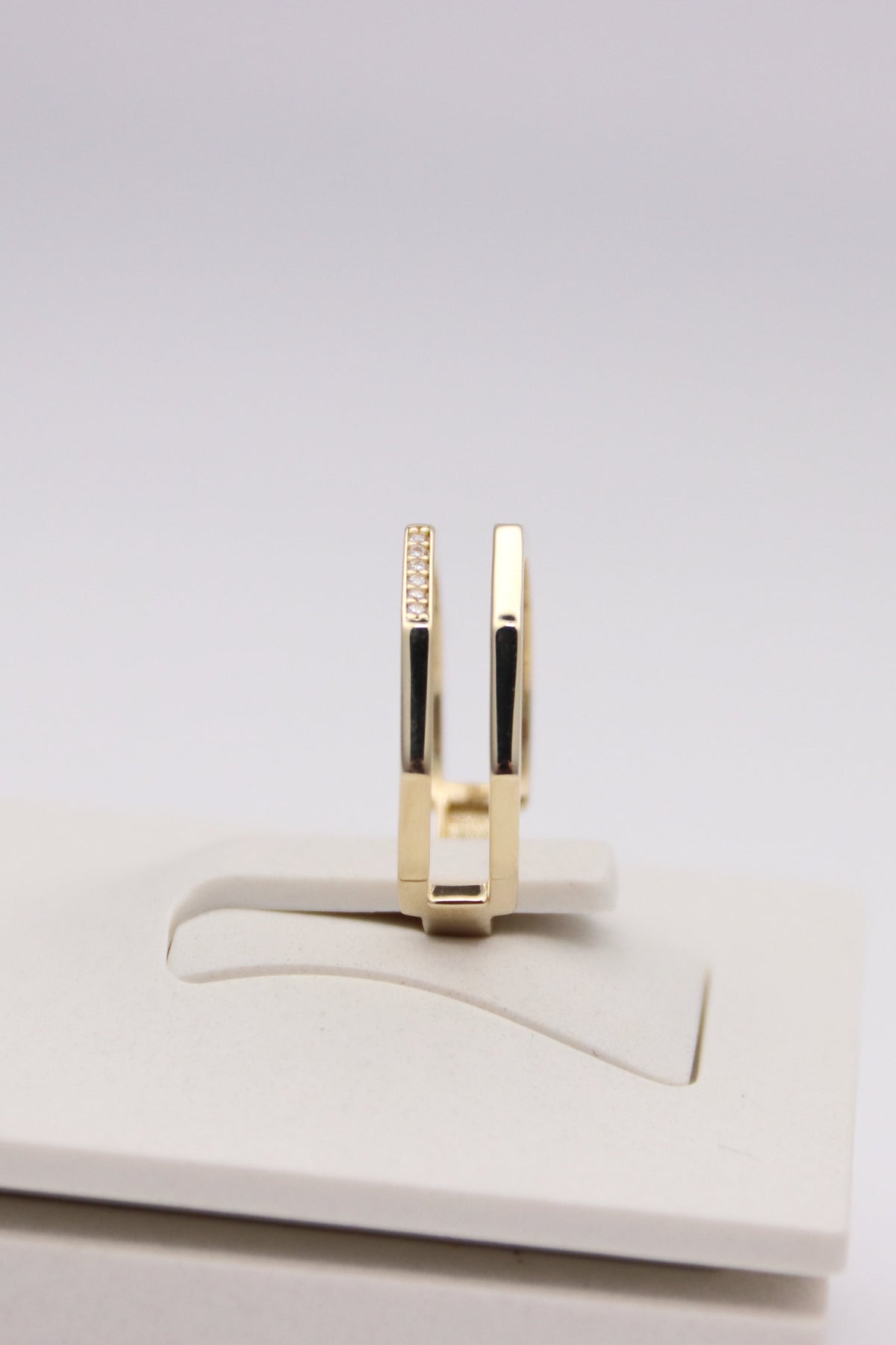 Double Geometric Band Ring