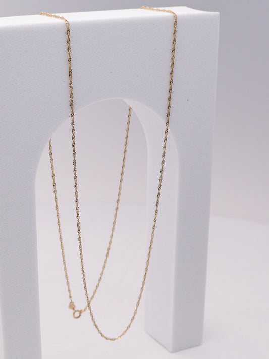 14k Singapore Chain
