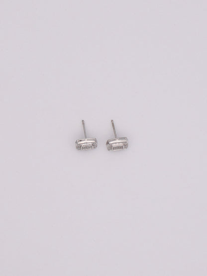 10k WG Diamond Earrings