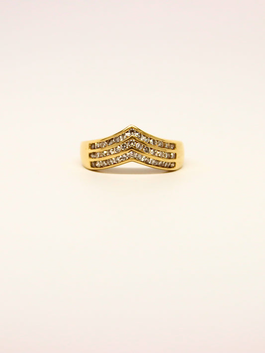 14k Diamond Ring