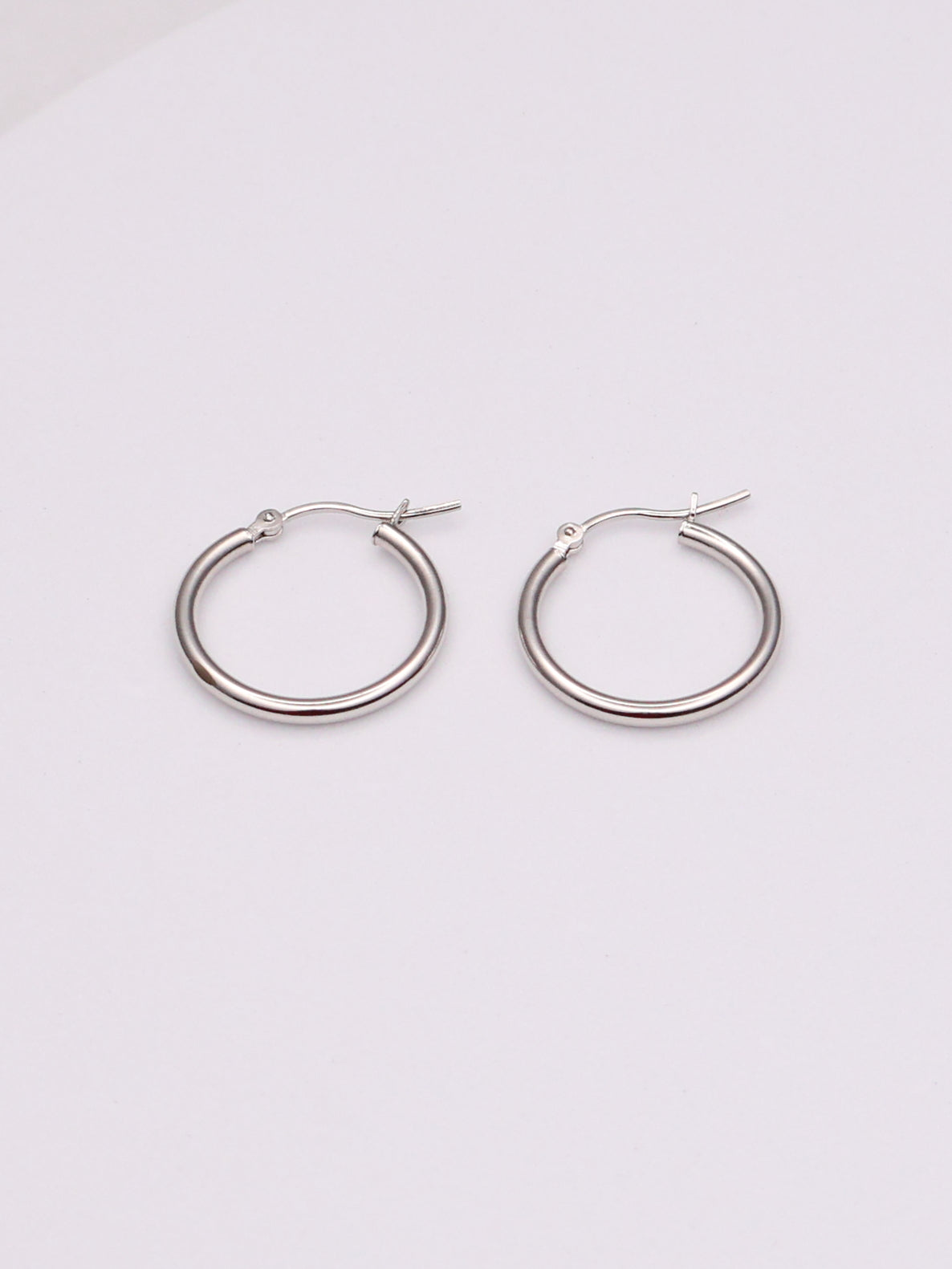 14k WG Hoops