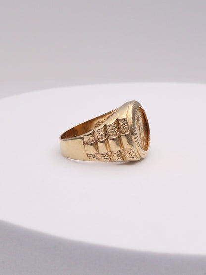 14k & 22k Liberty Coin Ring