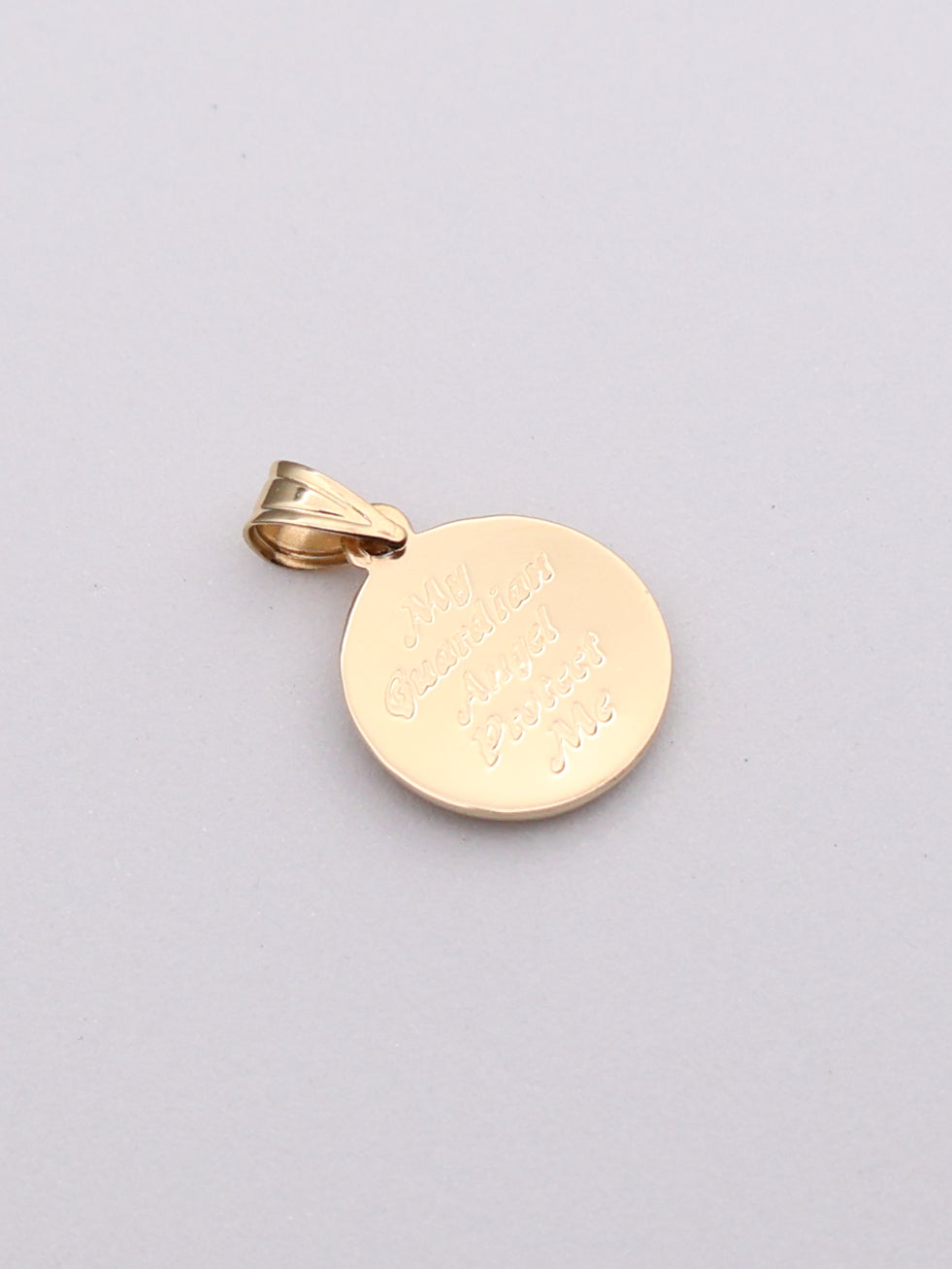 14k Guardian Angel Pendant