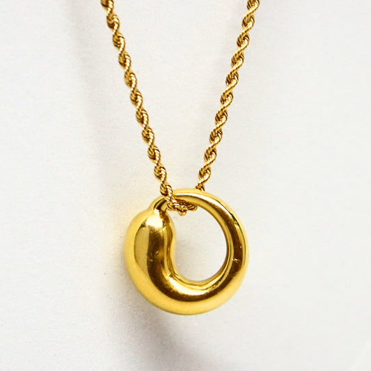 18k Tiffany & Co. Eternal Circle Pendant