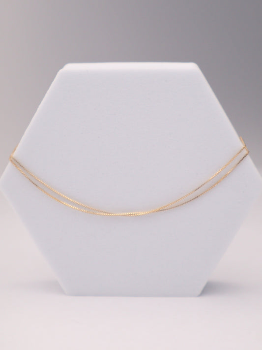 14k Box Chain