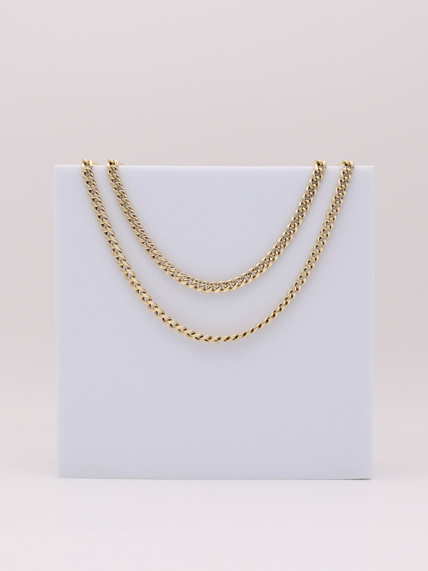 10k Yellow Gold Curb Chain