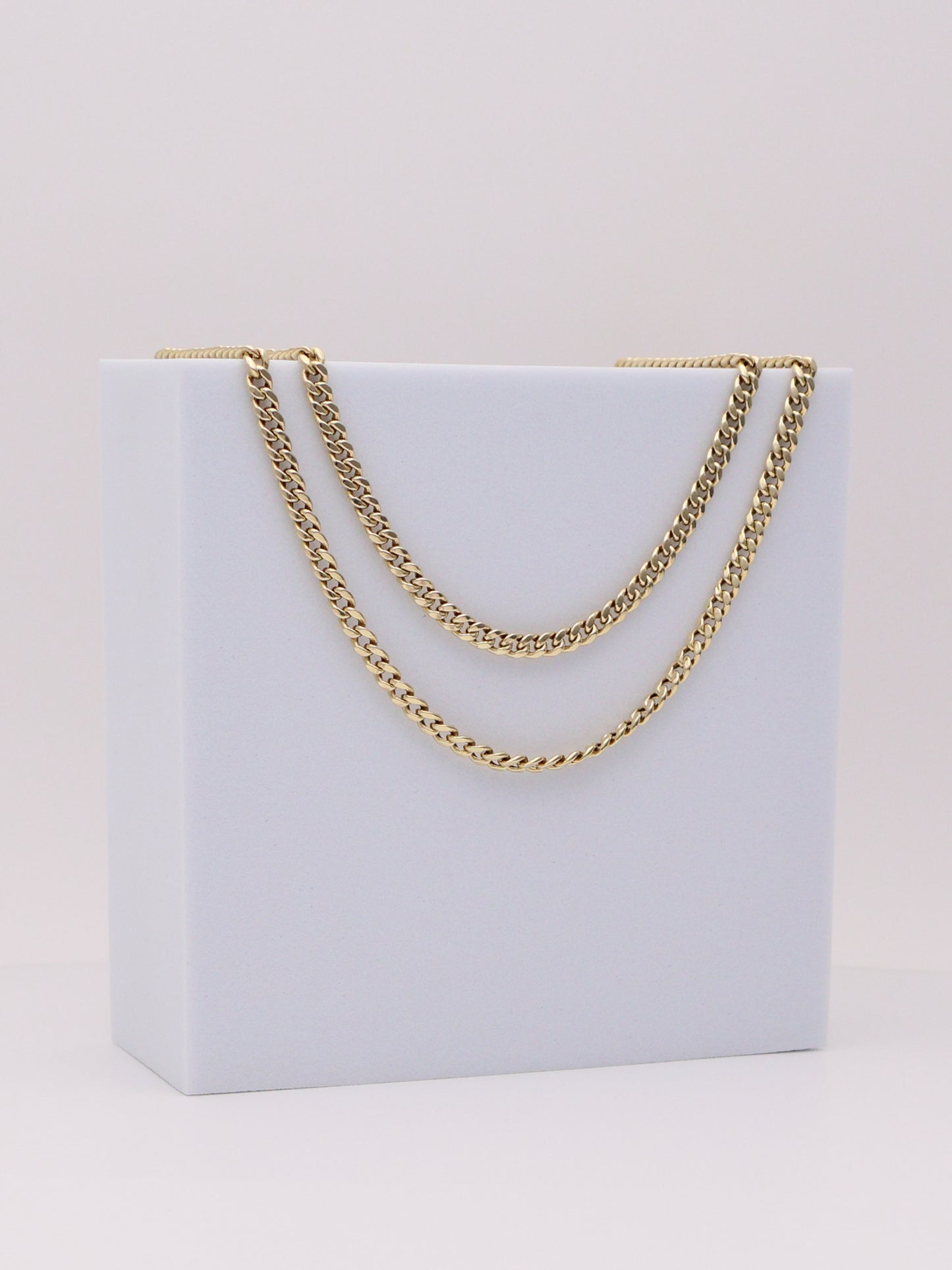 10k Yellow Gold Curb Chain