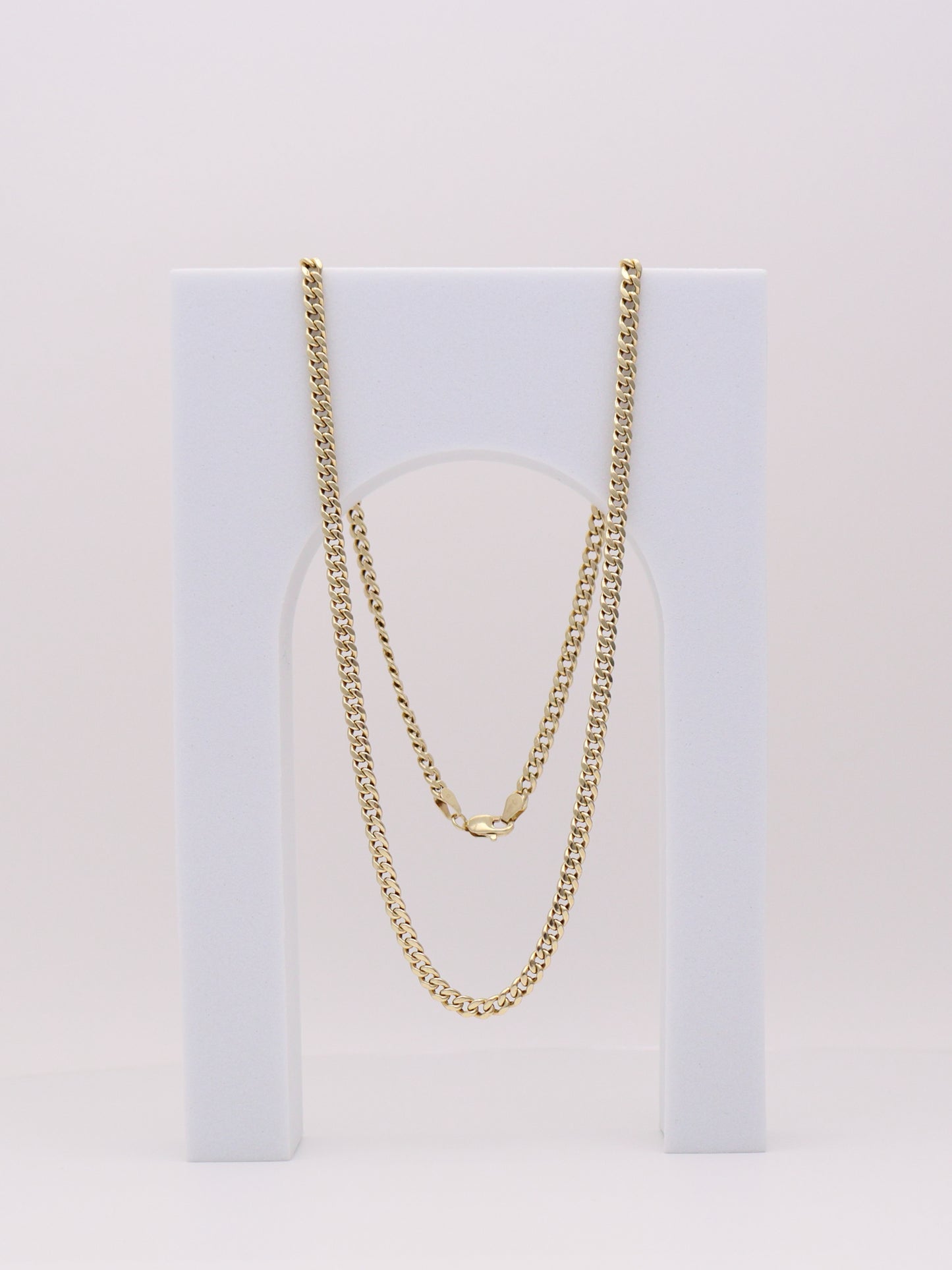 10k Yellow Gold Curb Chain