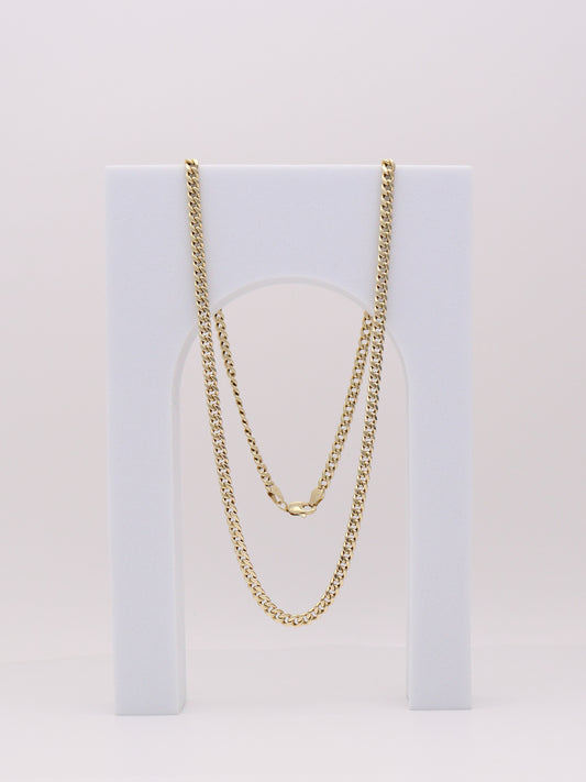 10k Yellow Gold Curb Chain