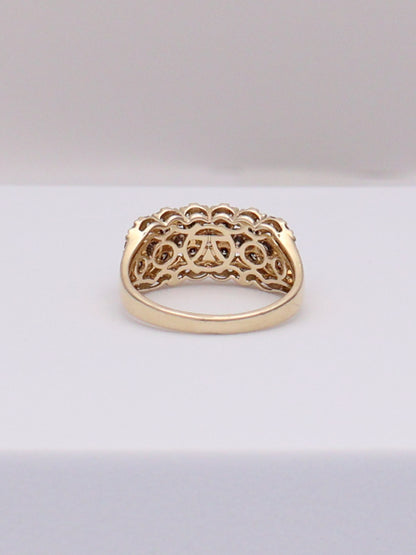 14k Le Vian Chocolate & Champagne Diamond Ring