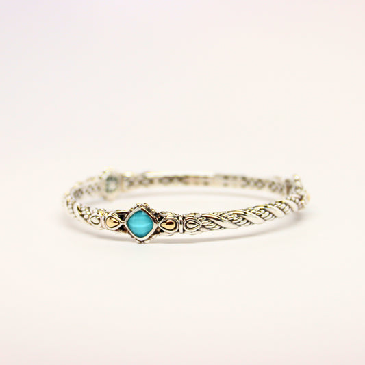 925 Turquoise Bangle