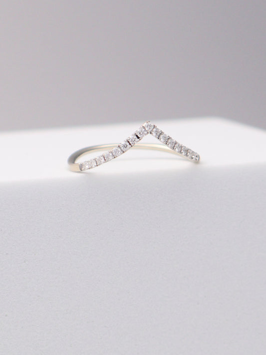 14k WG Diamond Accent Ring