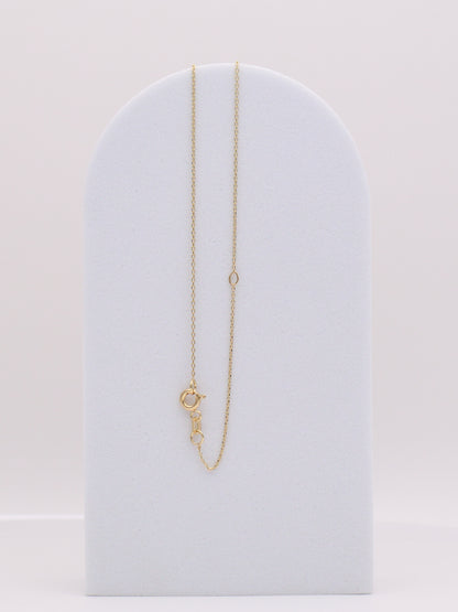 14k Diamond Dainty Star Necklace
