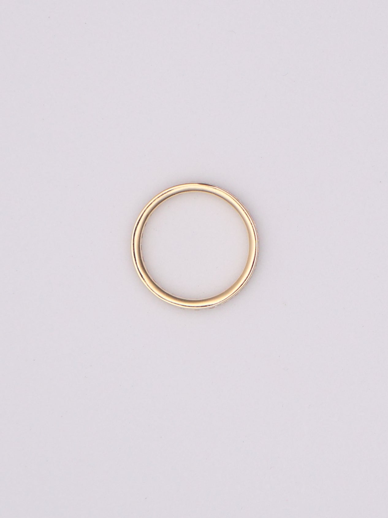14k Gold CZ Band