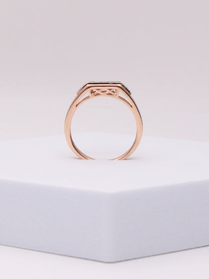 14K Rose Gold Diamond Le Vian Wedding Ring