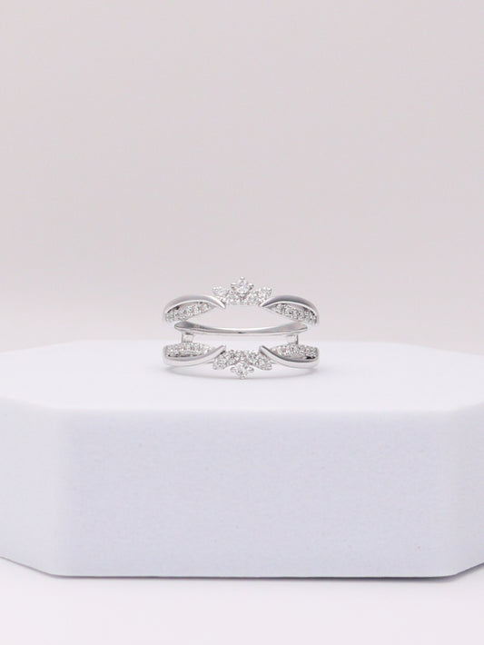 14K White Gold Diamond Enhancer