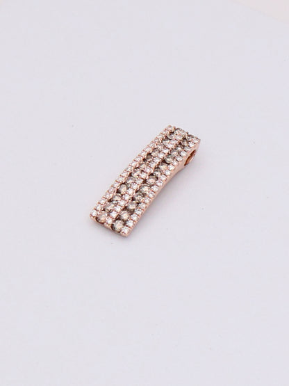 14k Rose Gold Diamond Pendant