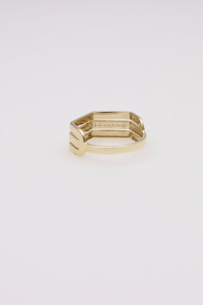 Triple Line Ring