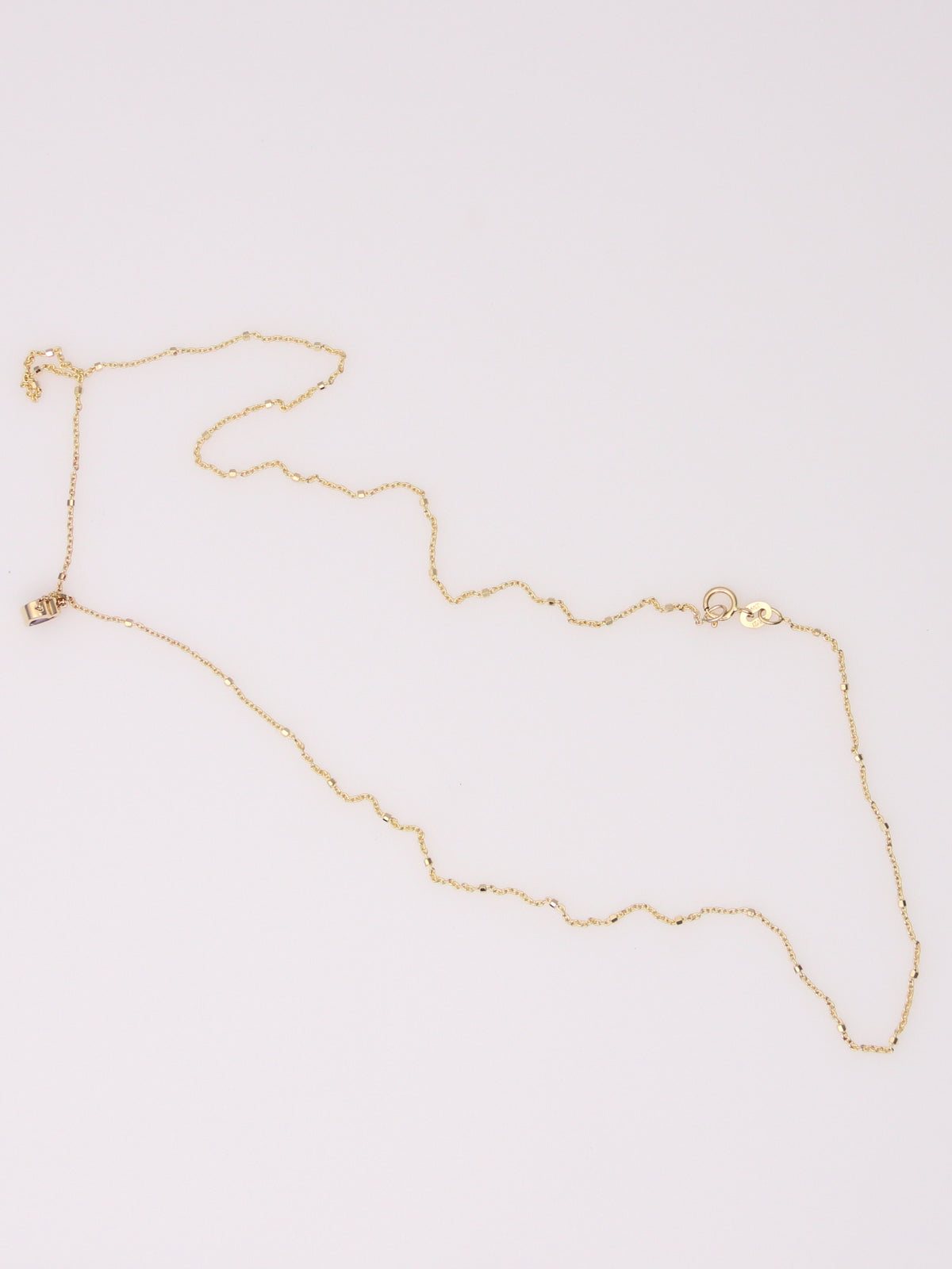 14K Yellow Gold Amethyst Heart Pendant Necklace