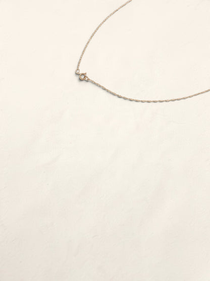 14K Yellow Gold Multi Gemstone Butterfly Pendant Necklace