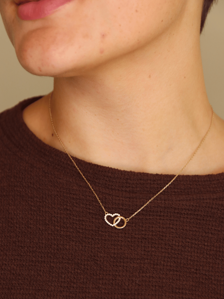 Interlocking Heart Necklace