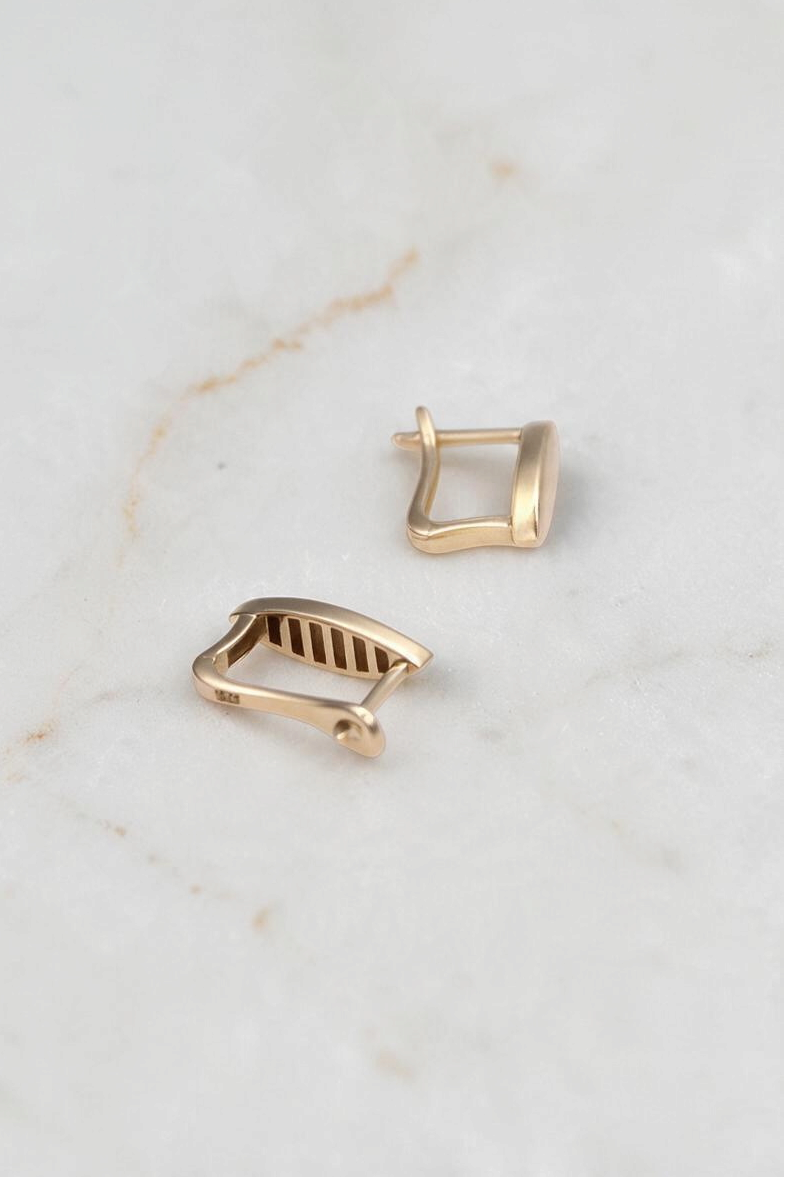 Vertical Marquise Earrings