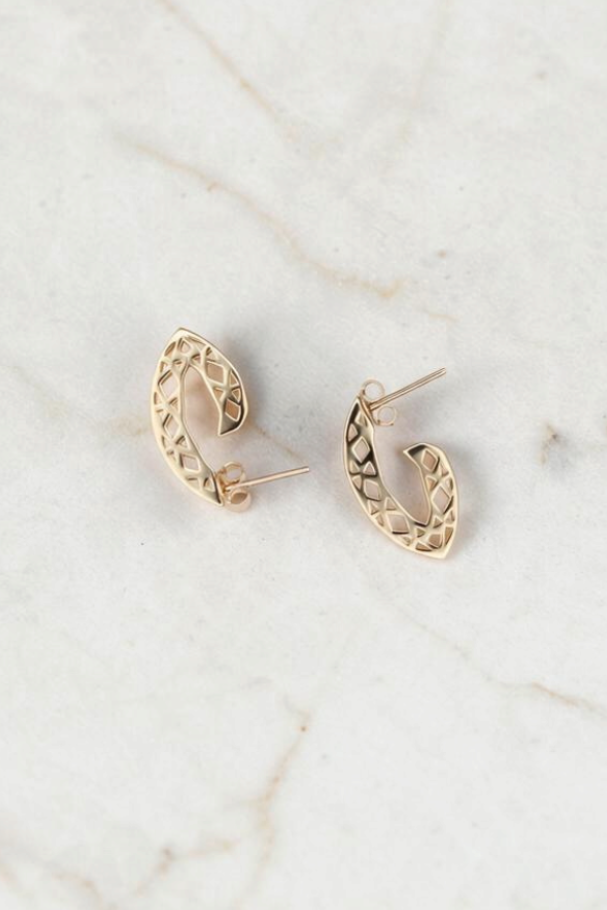 Triangle Geometric Earrings
