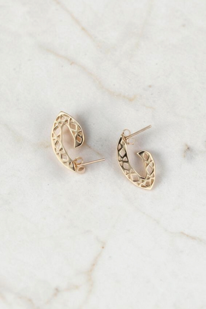 Triangle Geometric Earrings