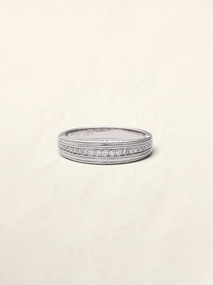 14k WG Diamond Band