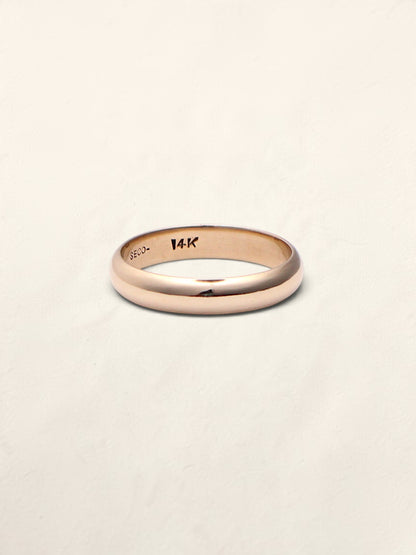 14k Wedding Band
