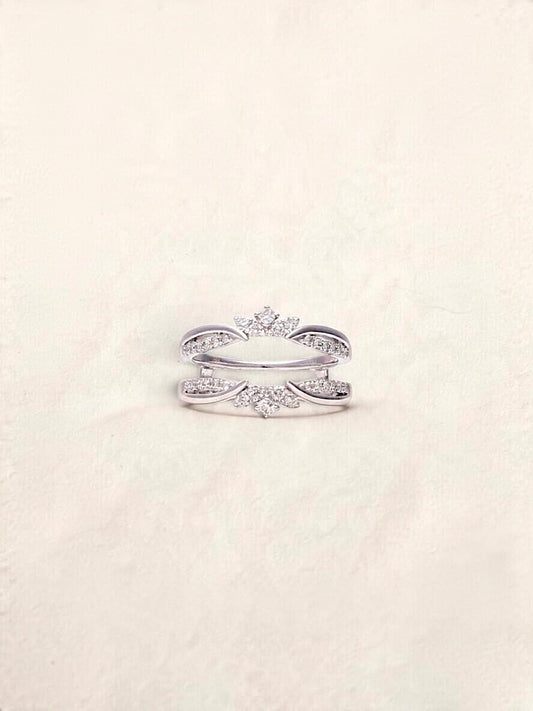 14K White Gold Diamond Enhancer