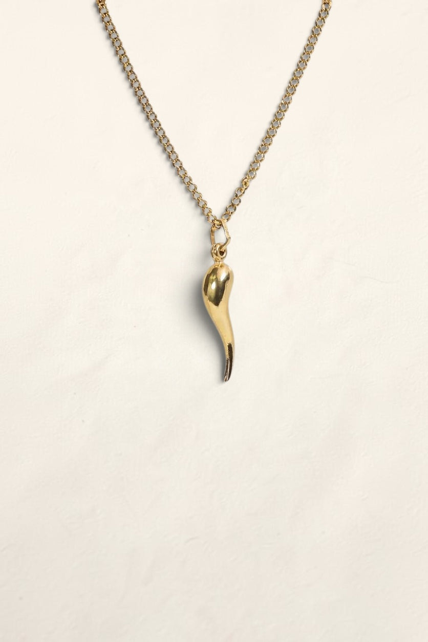 18K Yellow Gold Curb Link Chain