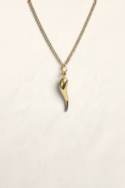 18K Yellow Gold Curb Link Chain