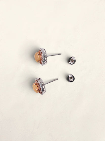 14K Two-Tone Effy Ethiopian Opal and Diamond Earrings
