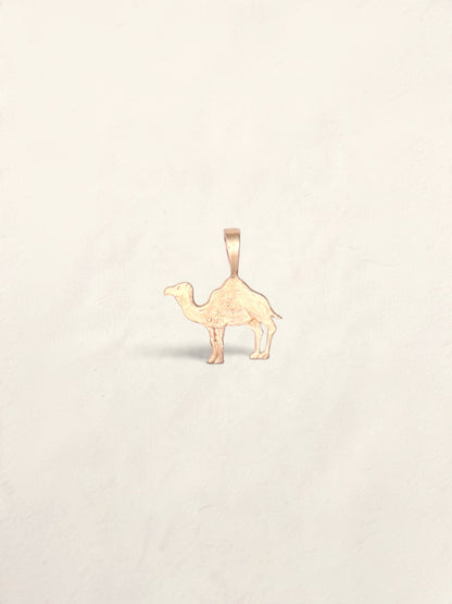14k Camel Pendant