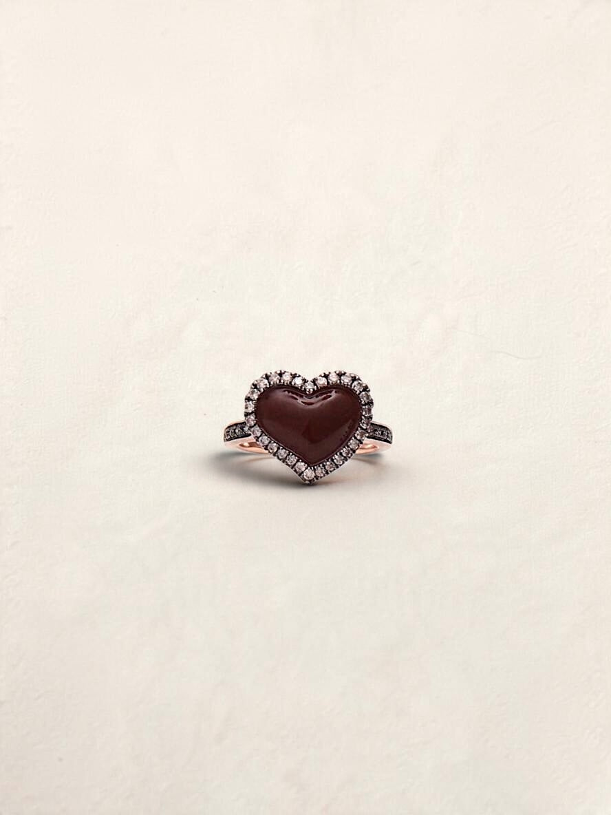 14K Rose Gold Le Vian x Godiva Heart Ring