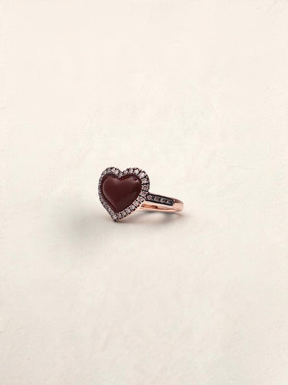 14K Rose Gold Le Vian x Godiva Heart Ring