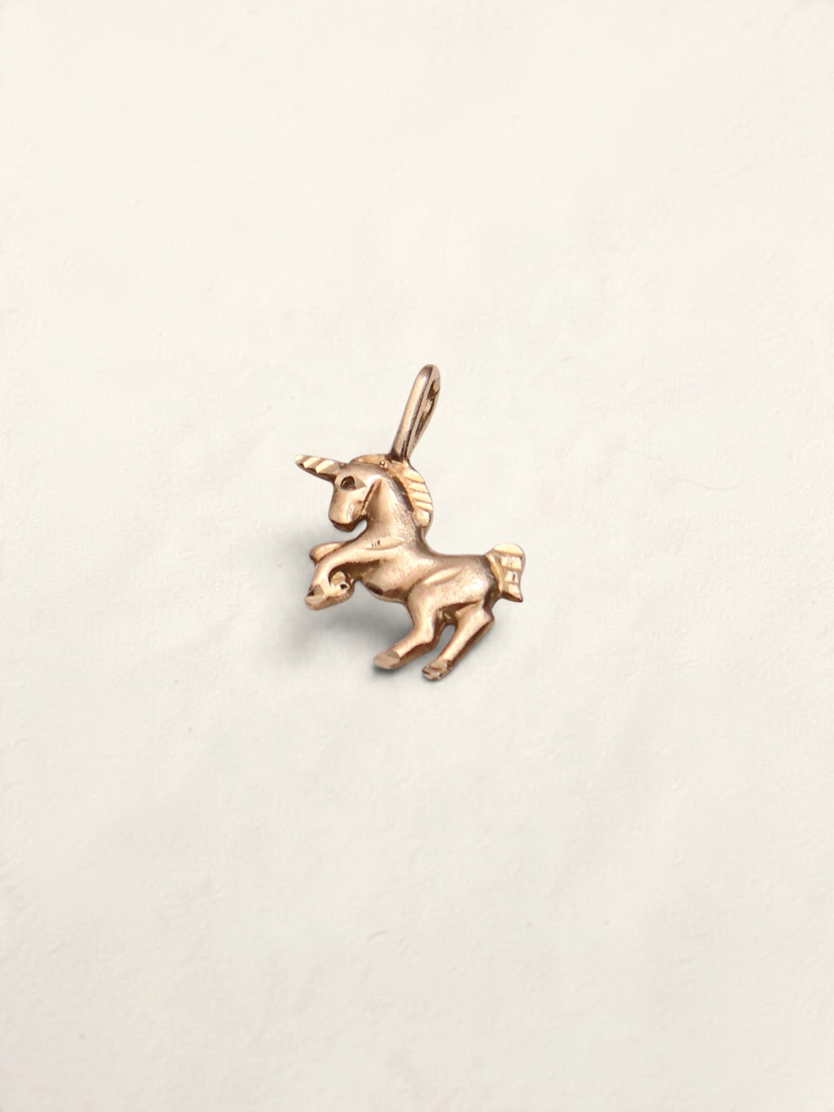 14k Unicorn Pendant