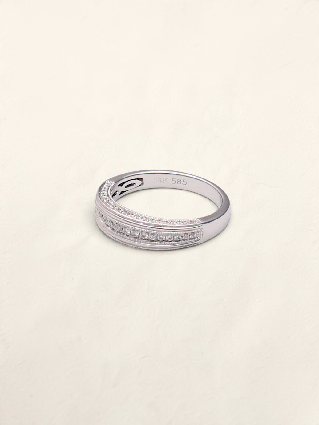14k WG Diamond Band