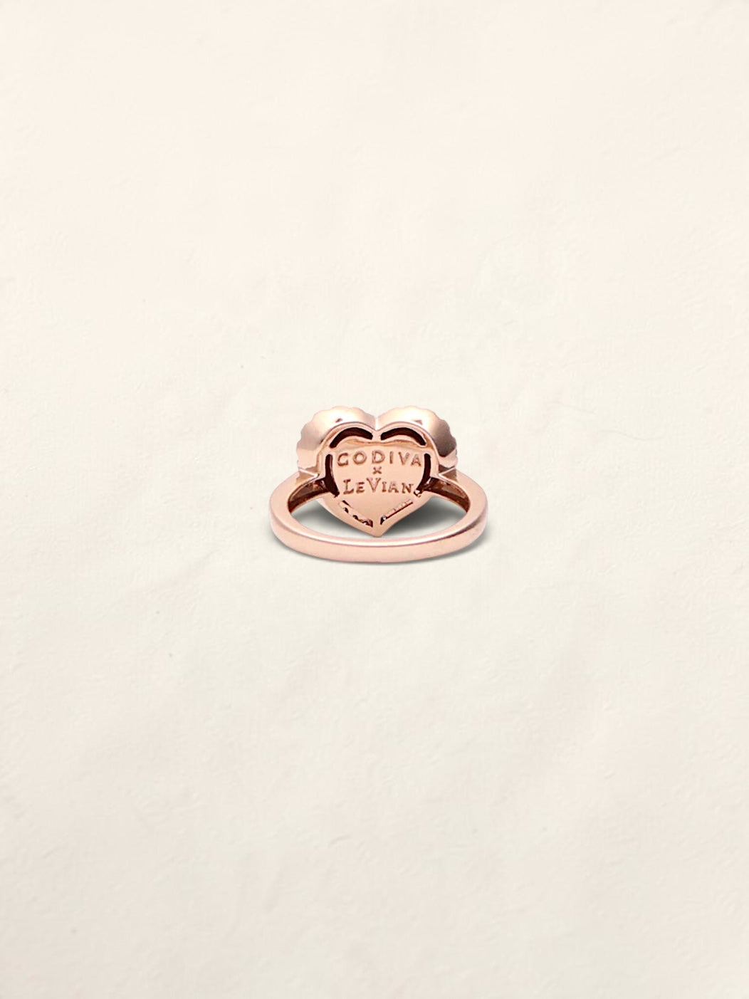 14K Rose Gold Le Vian x Godiva Heart Ring