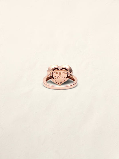 14K Rose Gold Le Vian x Godiva Heart Ring