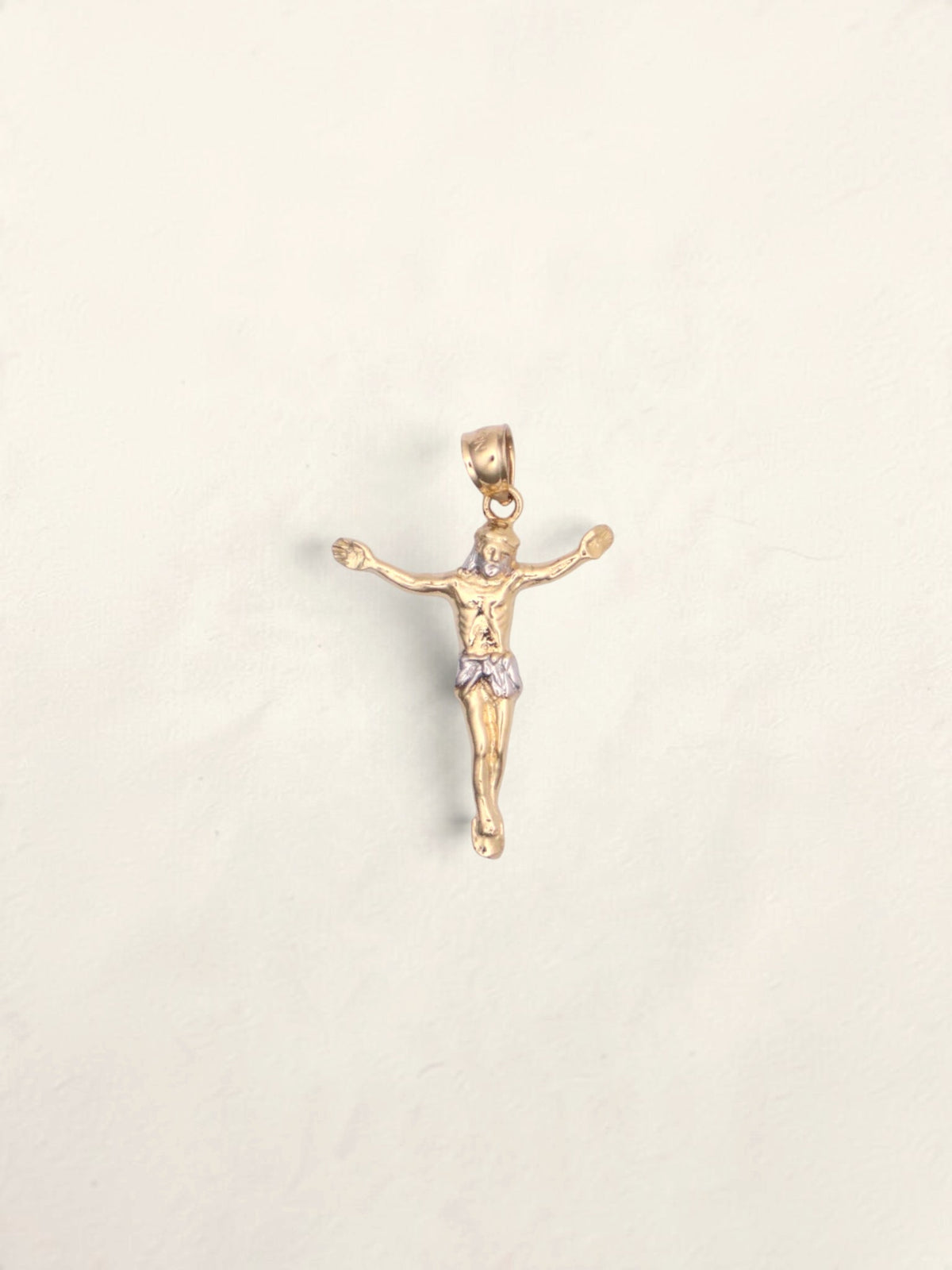 10k Gold Jesus Pendant