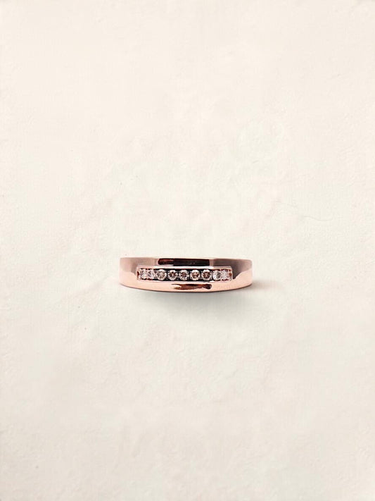 14K Rose Gold Diamond Le Vian Wedding Ring