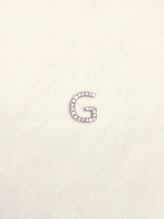 10k WG Letter "G" Pendant
