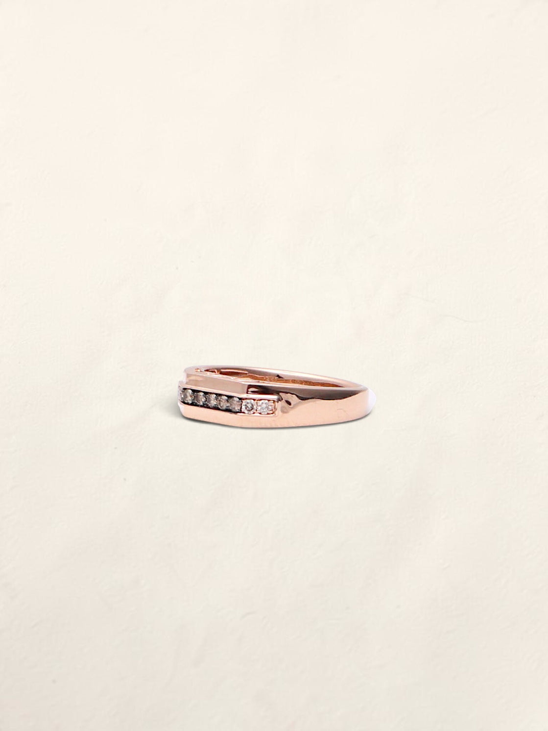 14K Rose Gold Diamond Le Vian Wedding Ring