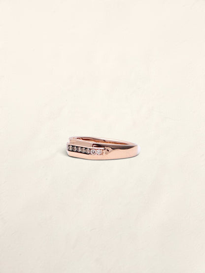 14K Rose Gold Diamond Le Vian Wedding Ring