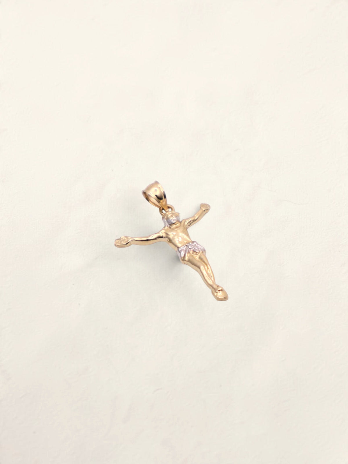 10k Gold Jesus Pendant